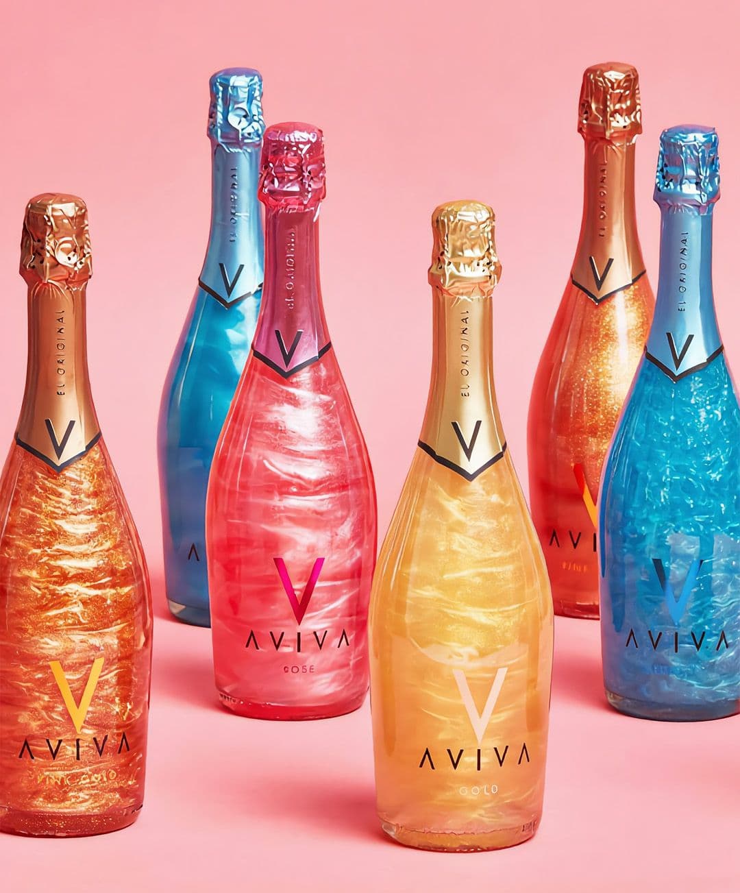 Aviva Wines bottles